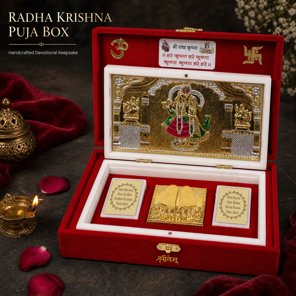 Shrivan Radha Krishna Puja Box