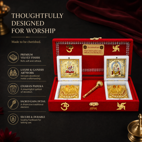 Shri Laxmi Ganesh with Gad Box