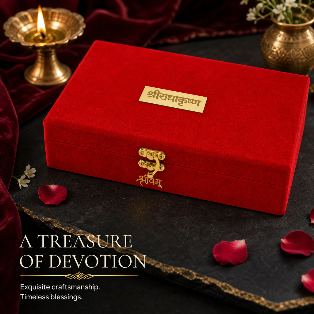Shrivan Radha Krishna Puja Box