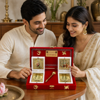 Durga & Ram Darbar with Gada Box