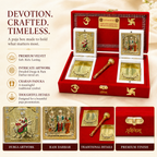 Durga & Ram Darbar with Gada Box