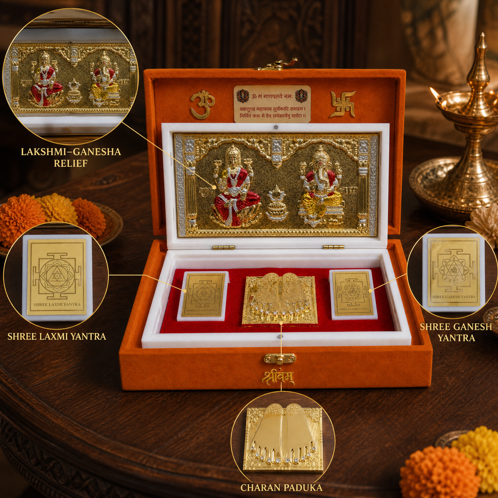 Shri Laxmi Ganesh Puja Box