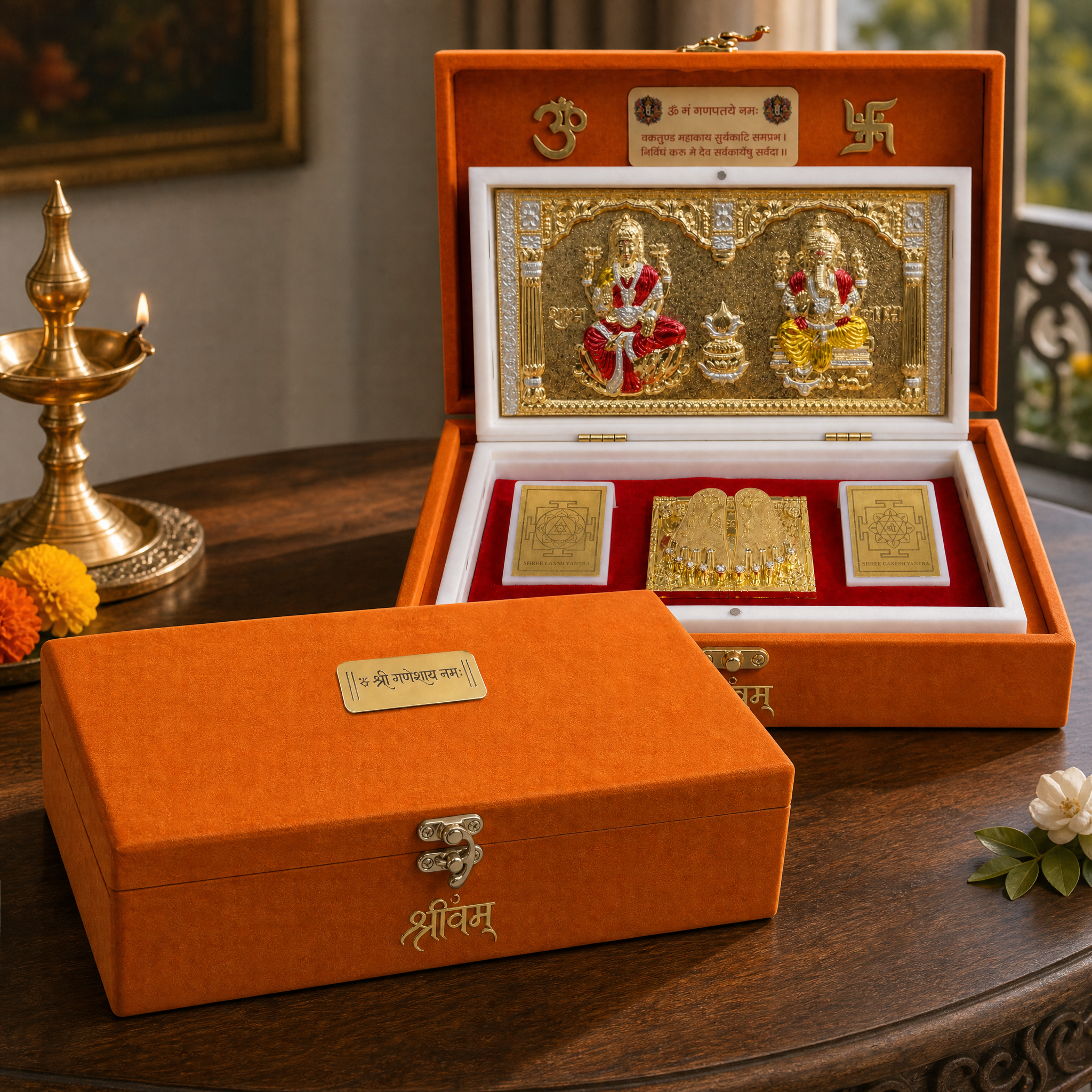 Shri Laxmi Ganesh Puja Box